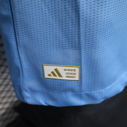 Player Version 25-26 Real Madrid Blue Goalkeeper Jersey