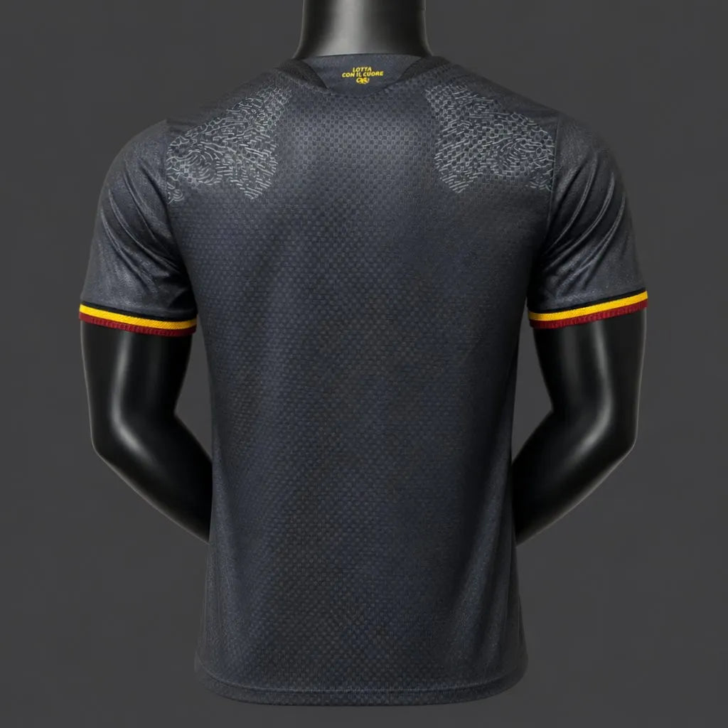 Player Version 26-27 Roma Third Black Jersey
