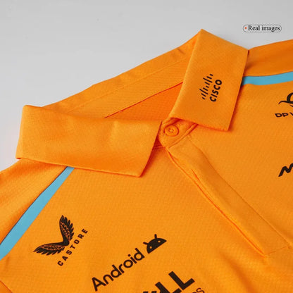 F1 McLaren Racing Team Polo Shirt Orange 2024