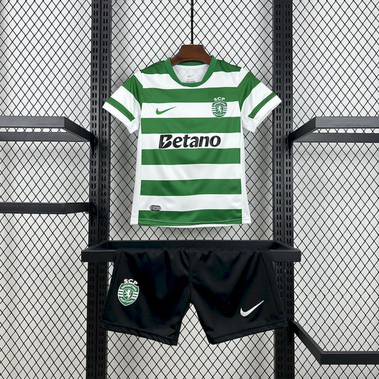 Sporting CP 2025-26 Home Kids Kit