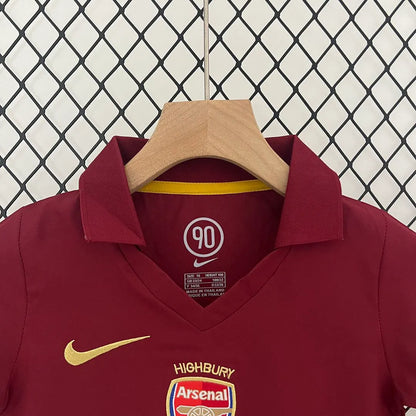 Arsenal Home Retro Kids Kits Children Shirt Cheap Jerseys 05-06