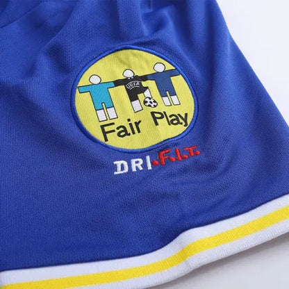 Italy Euro Cup 1996 Retro Jersey Home