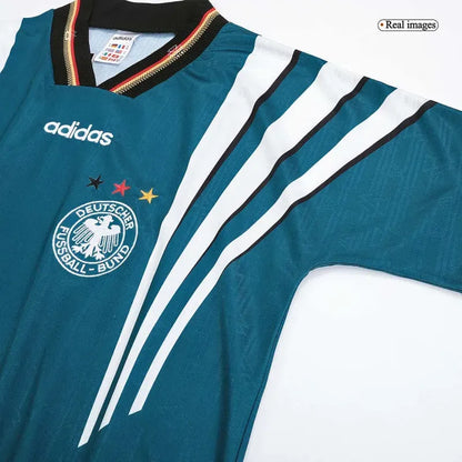 Germany 1996 Retro Jersey Away Euro Cup
