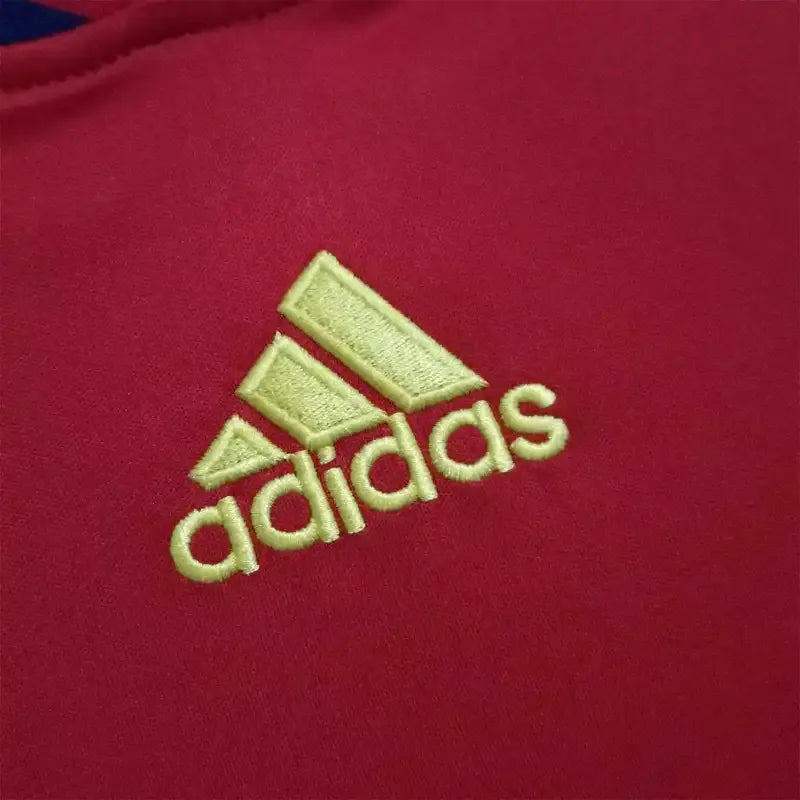 2010 Spain Nation Retro Jersey Home World Cup