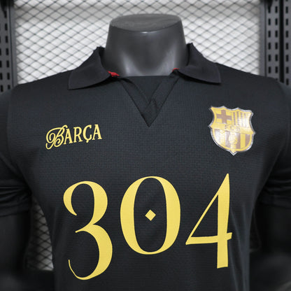 Barcelona Lamin Yamal commemorative black 304 POLO Shirt 24-25