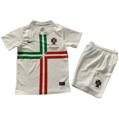 Kids Portugal Away Retro Jersey UEFA Euro Cup 2012