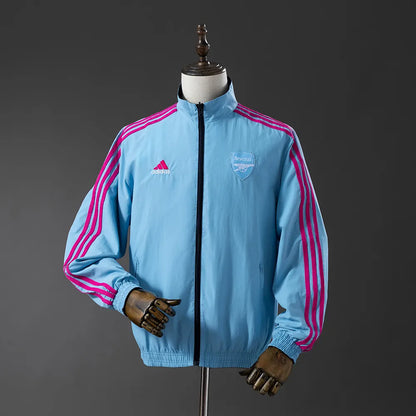 Arsenal Trench Coat Reversible Jacket Windbreaker