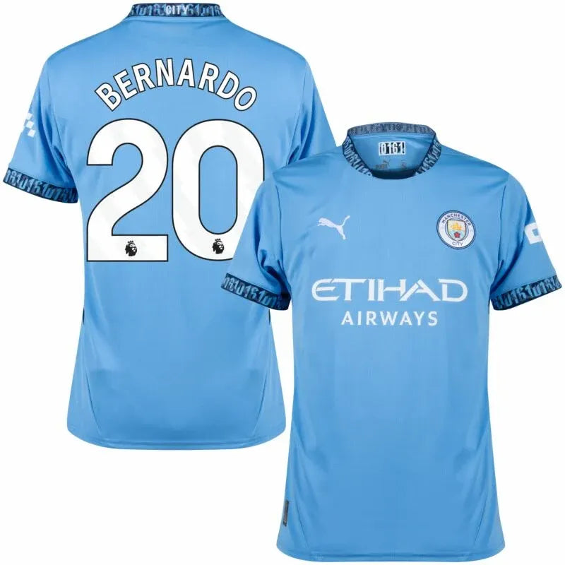 Manchester City Home Bernardo 20 Shirt 2024-2025 Size：S-4XL