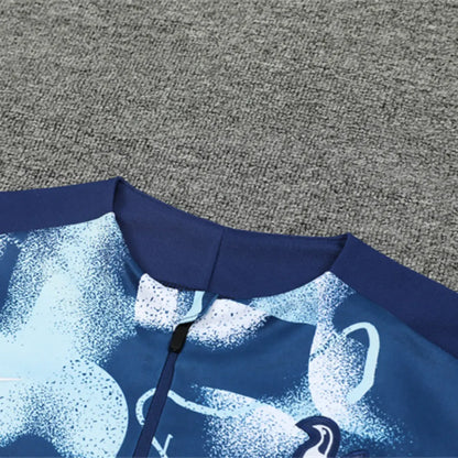 Tottenham Hotspur 24-25 Long Sleeve Training Set - Blue Camouflage