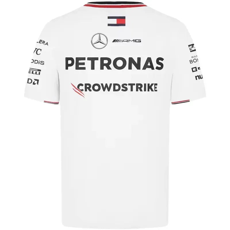 F1 Mercedes AMG Petronas Team Driver T-Shirt - White 2024