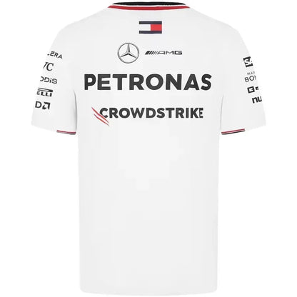 F1 Mercedes AMG Petronas Team Driver T-Shirt - White 2024