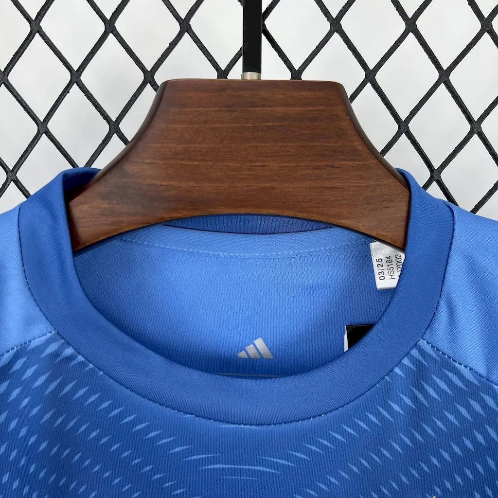 Bayern Munich 2025-26 Blue Goalkeeper Kids Kit