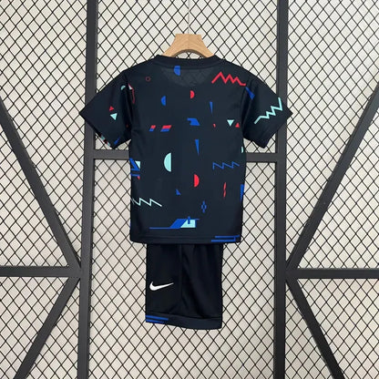 2024 Portugal Grey Training Kid Kits Youth Apparels Sport Jersey