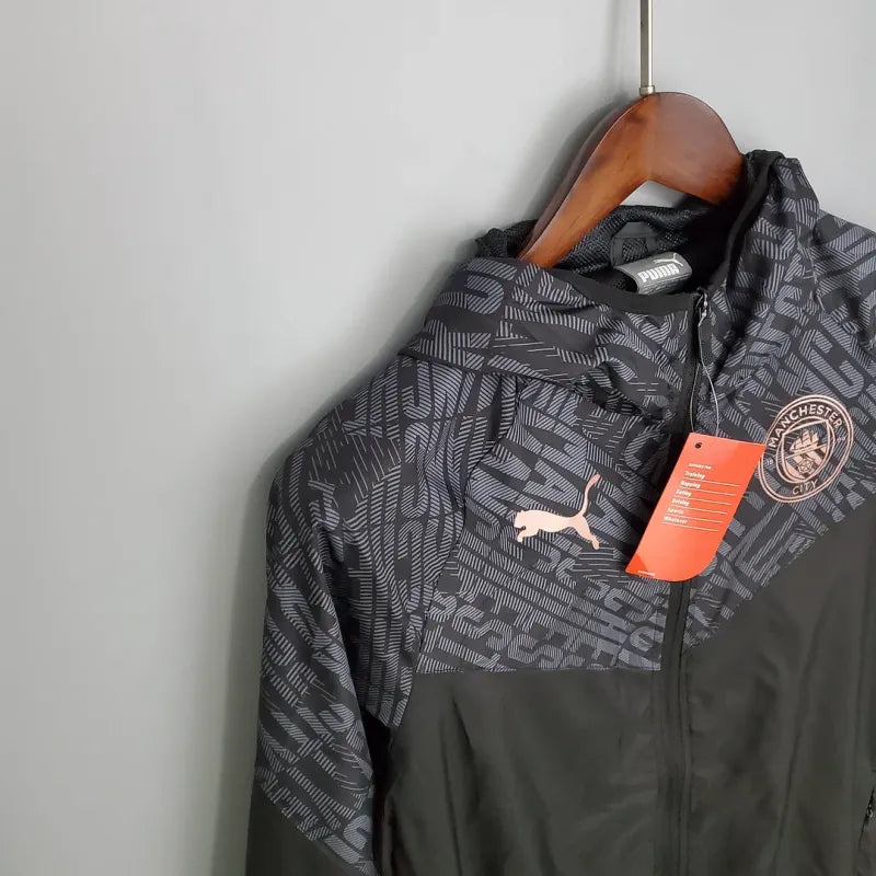 Manchester City Jersey Windbreaker Black 2021/2022