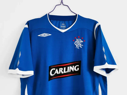 Glasgow Rangers 2008/09 Retro Jersey Home