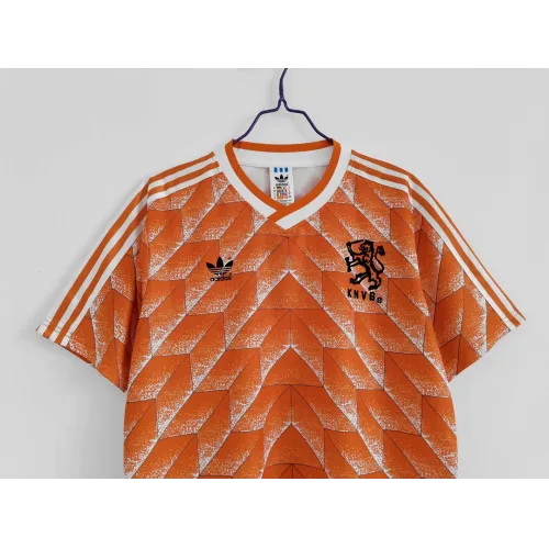Netherlands Euro Cup 1988 Retro Jersey Home