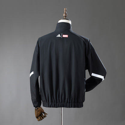 Real Madrid 25-26 Avengers - Pre-Match (Black) Windbreaker