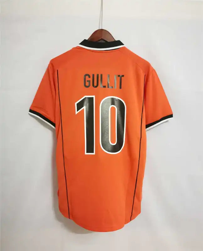Netherlands World Cup 1998 Retro Jersey Home