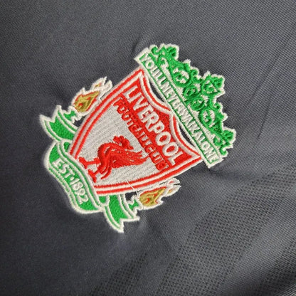 Retro Long Sleeve Liverpool Away Football Shirt 2009/2010