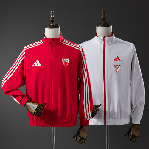 Athletic Bilbao Reversible Jacket Windbreaker - Red & White