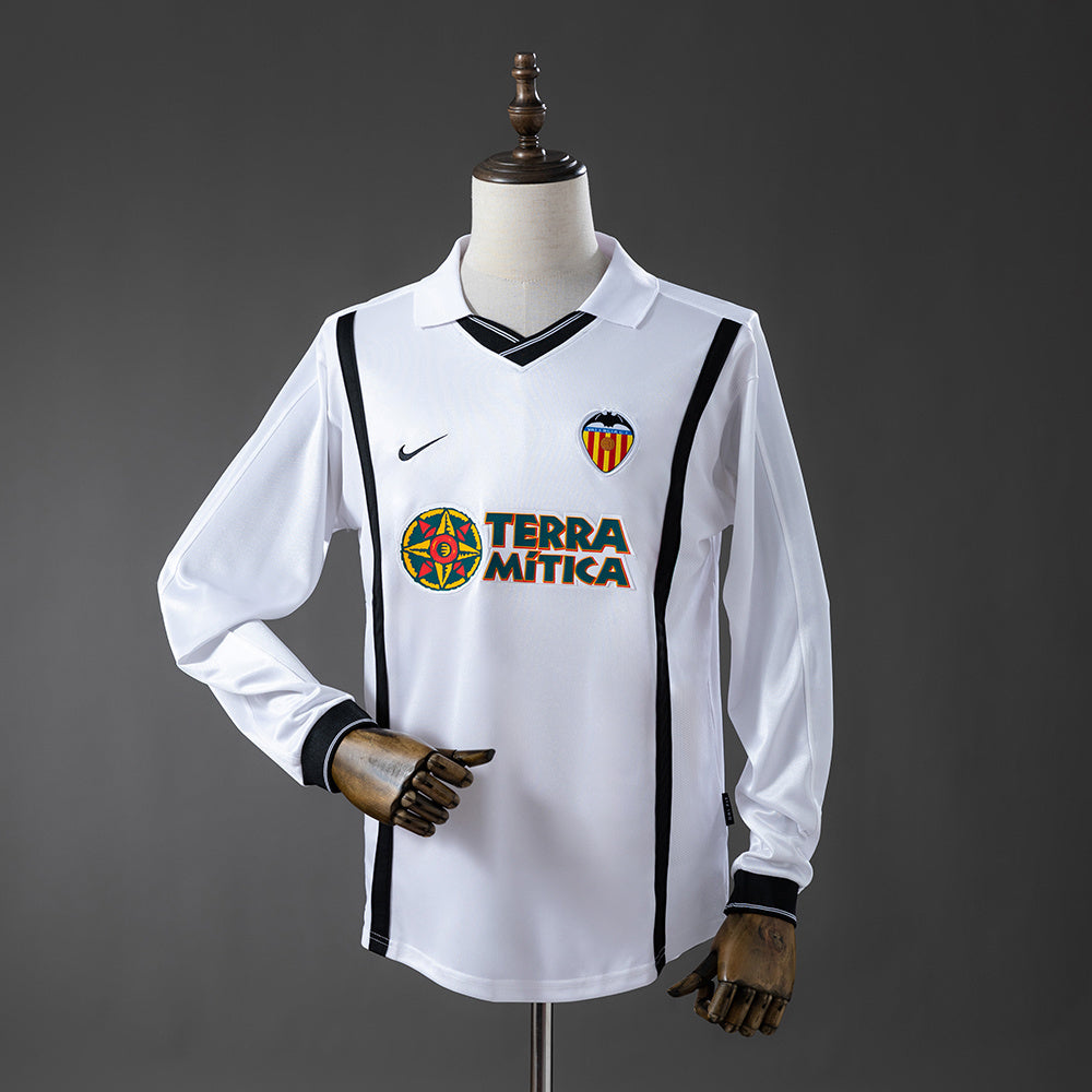 Valencia 00-01 Retro Long-Sleeve Jersey