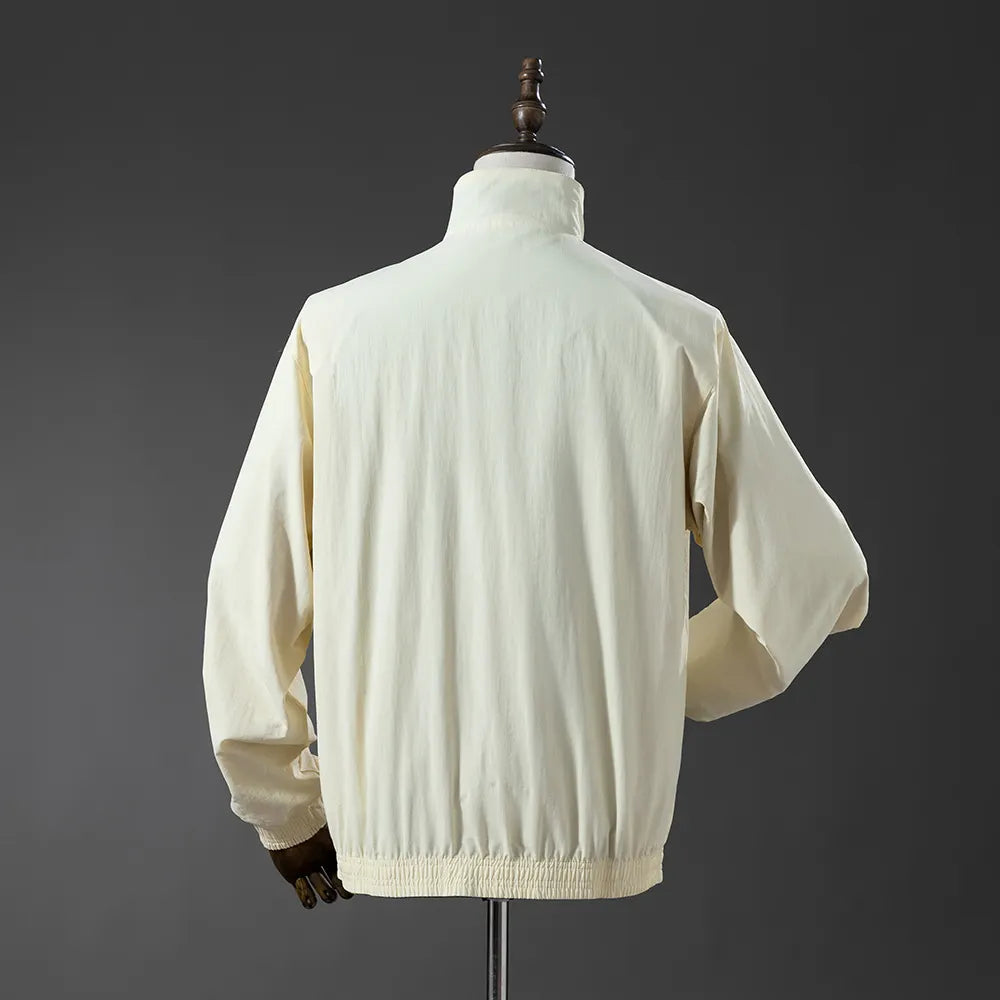 Corinthians Reversible Jacket Windbreaker - Beige & Black