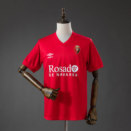 Osasuna 87-88 Home Retro Jersey