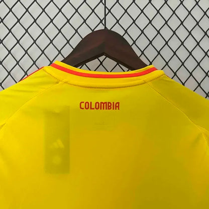 Colombia Nation Home L.Díaz #7 James #10 Football Jersey Copa America 2024