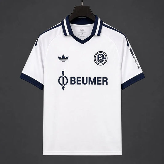 26-27 Schalke 04 Away White Jersey