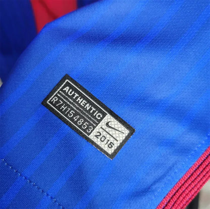16-17 Barcelona SUAREZ #9 Home Retro Jersey