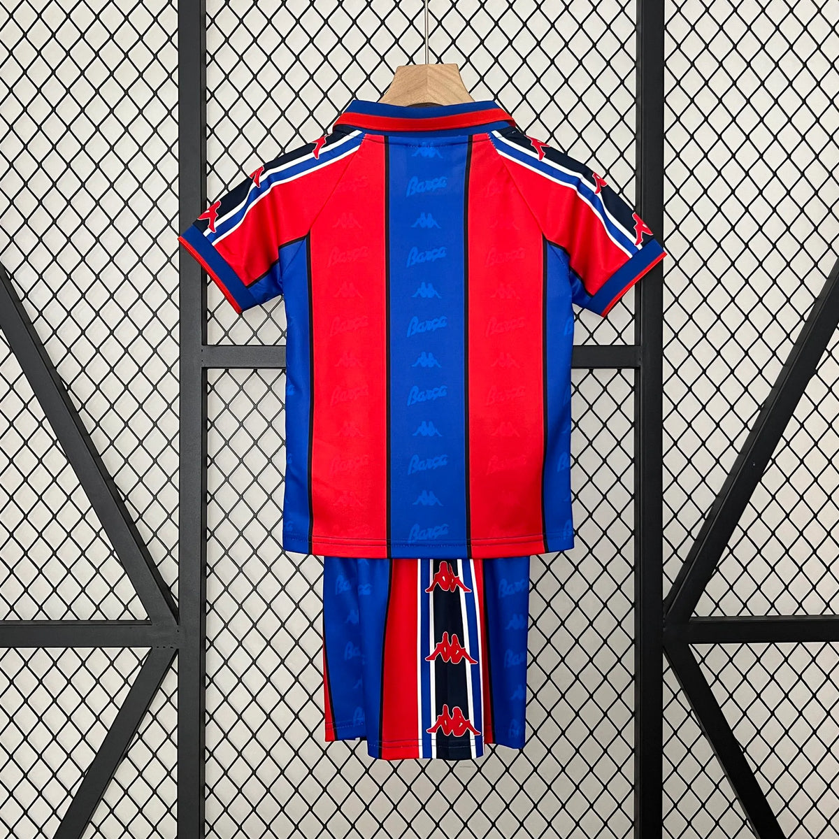 Barcelona 95-97 Home Retro Kid Kits Youth Apparels Jersey