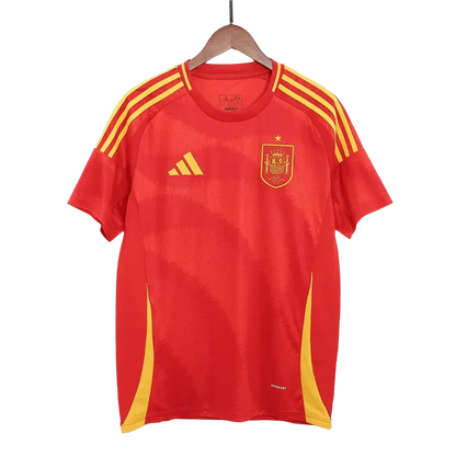 2024 Euro Spain Nation Home Jersey LAMINE YAMAL #19 RODRIGO #16 MORATA #7