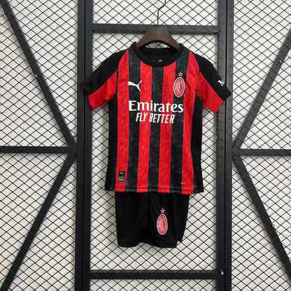25/26 Kids AC Milan Home Jersey