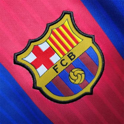 16-17 Barcelona SUAREZ #9 Home Retro Jersey