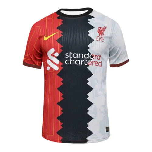 2024-25 Liverpool FC Black&amp;Red&amp;White tricolor soccer shirt football jerseys