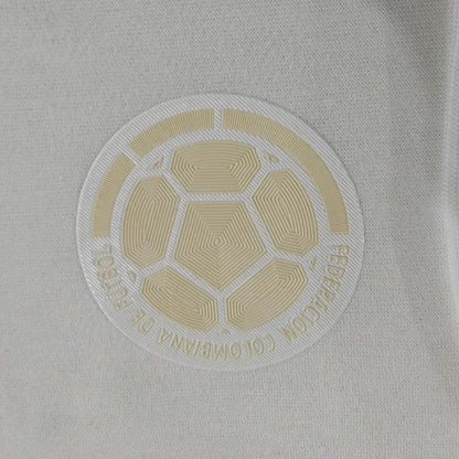 Colombia Nation 2024 100th Anniversary White Hoodie Jacket