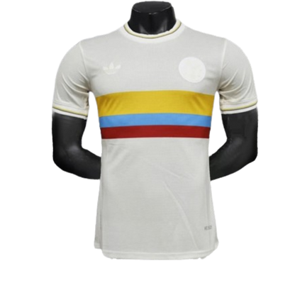 2024-25 Colombia Nation Jacquard 100th Anniversary Edition Player Version Football Jersey Soccer Shirt
