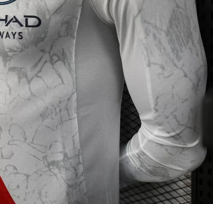 Player Version 25-26 Manchester City Away Long Sleeve Jersey