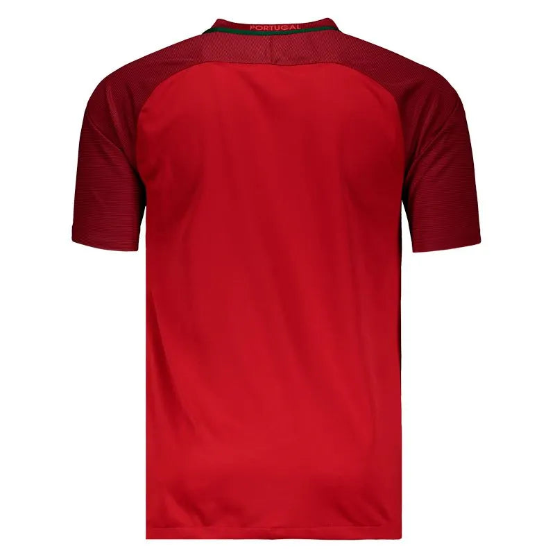 Nike Portugal Retro Jersey Home Soccer Shirt 2016