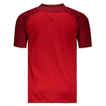 Nike Portugal Retro Jersey Home Soccer Shirt 2016
