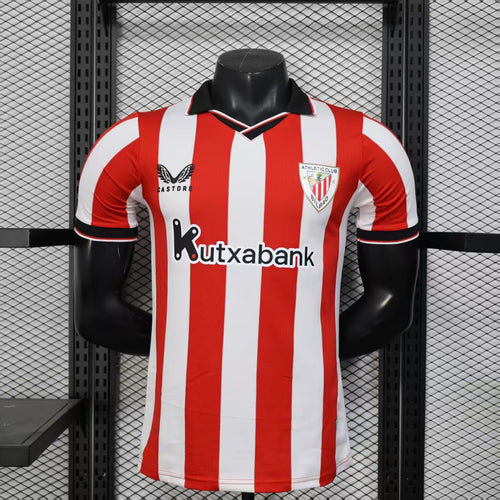 Player Version 25-26 Athletic Bilbao Home Jersey