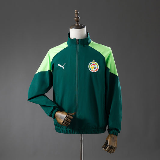 Senegal 2026 Windbreaker - Dark Green