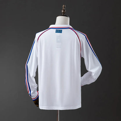 France 1998 Away Long Sleeve Retro Jersey