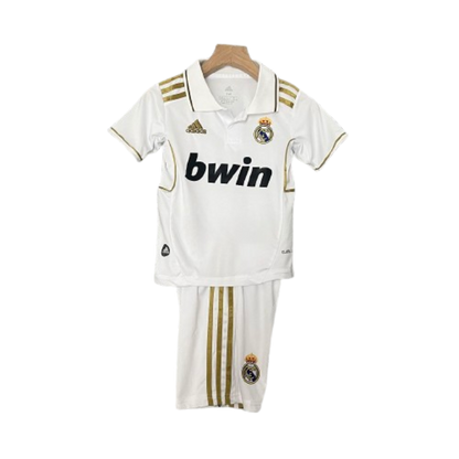 Real Madrid 11-12 Home Retro Kids Kit Soccer Jersey