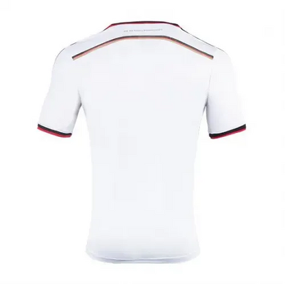 Germany 4 Star 2014 Retro Jersey Home World Cup