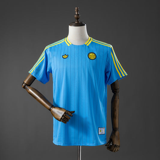 Colombia Terrace Icons T-Shirt Blue