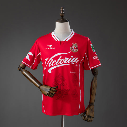 Deportivo Toluca 98-99 Home Retro Jersey