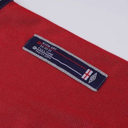 England World Cup 2002 Beckham #7 Retro Jersey Away