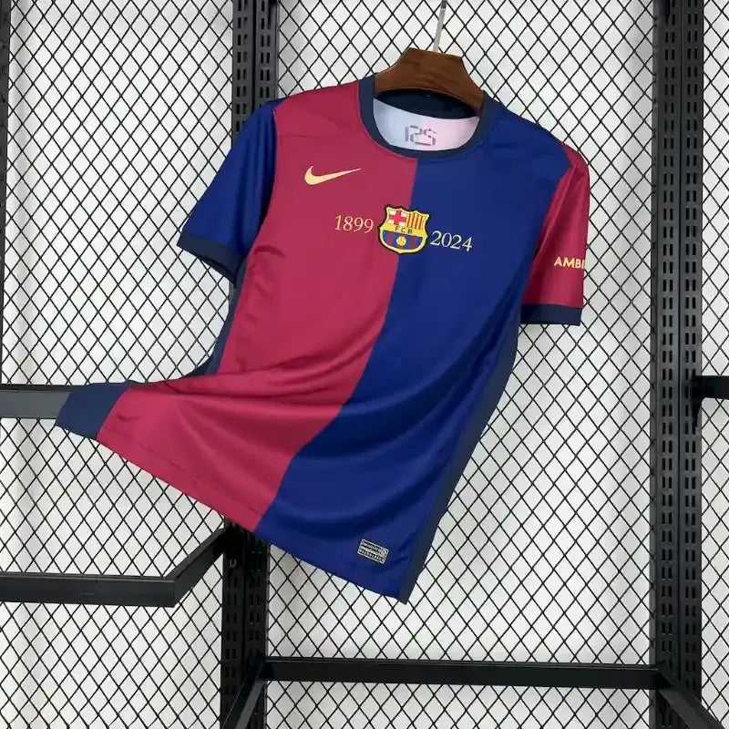 RIVALDO #11 Nike Barcelona 125th Anniversary Soccer Shirt 24-25