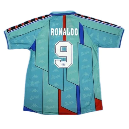 Barcelona Ronaldo #9 Retro Jersey Away 1996-97
